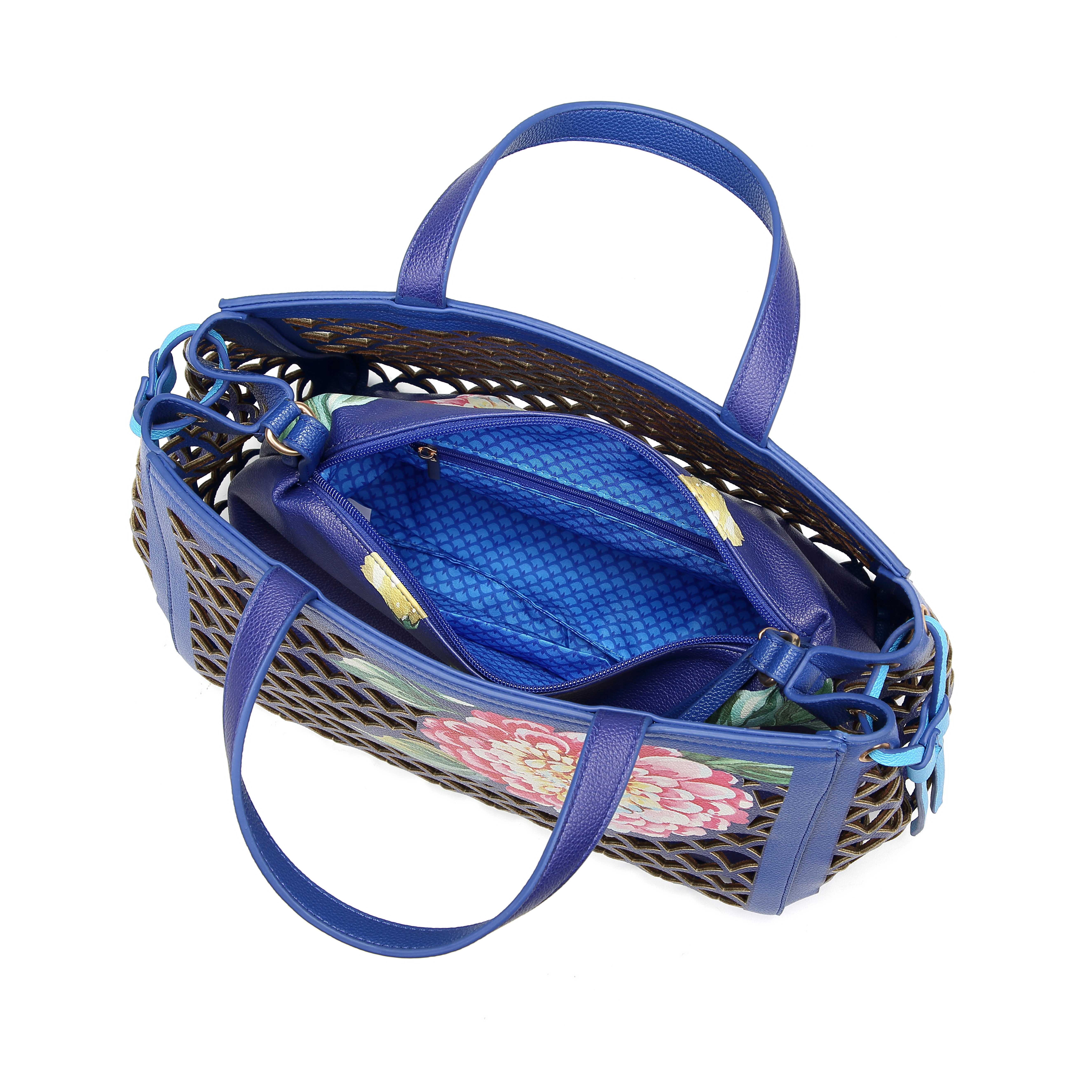 Basket Dahlia Blue