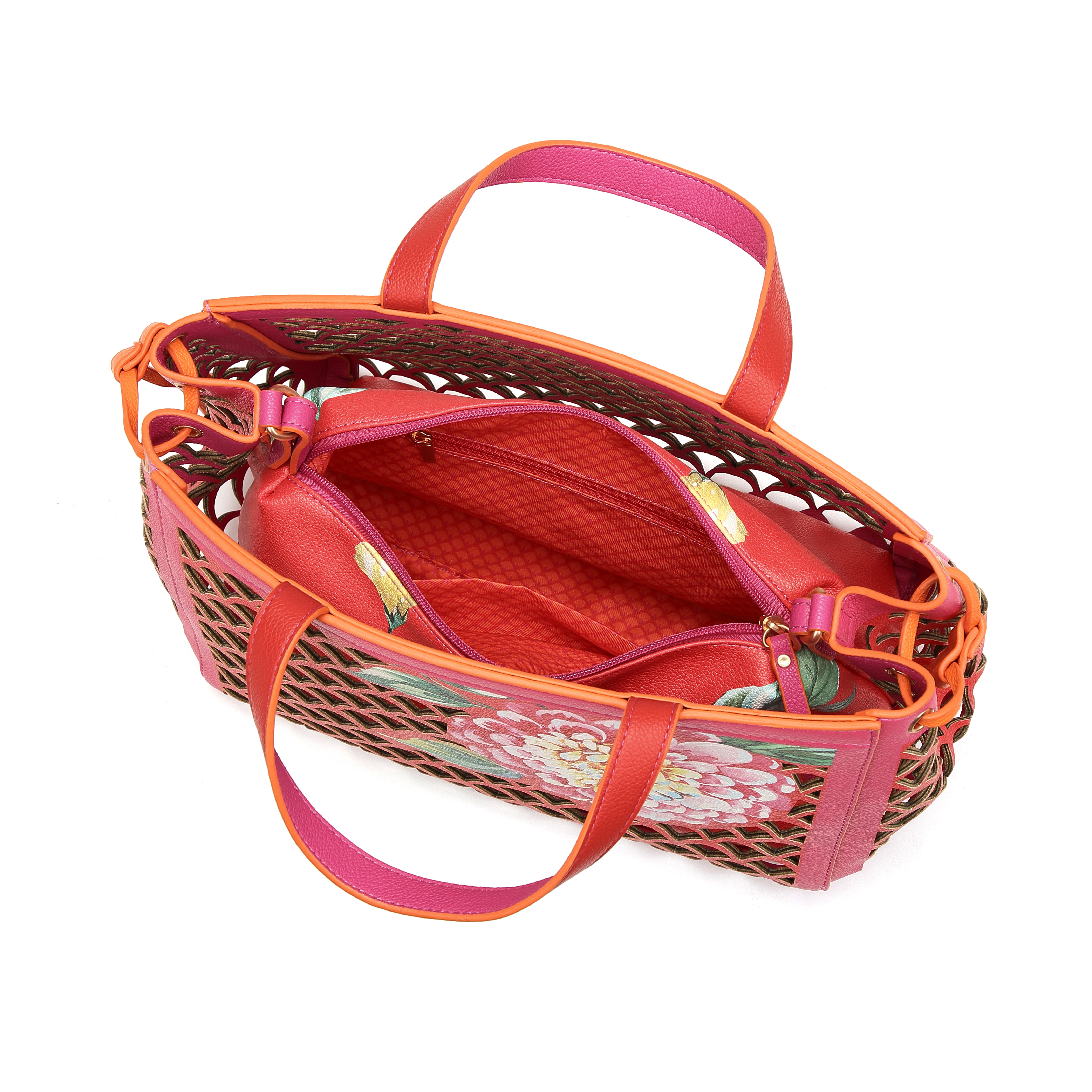 Basket Dahlia Pink